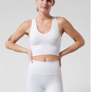 Athleta Aurora Seamless Crop Rib Tank